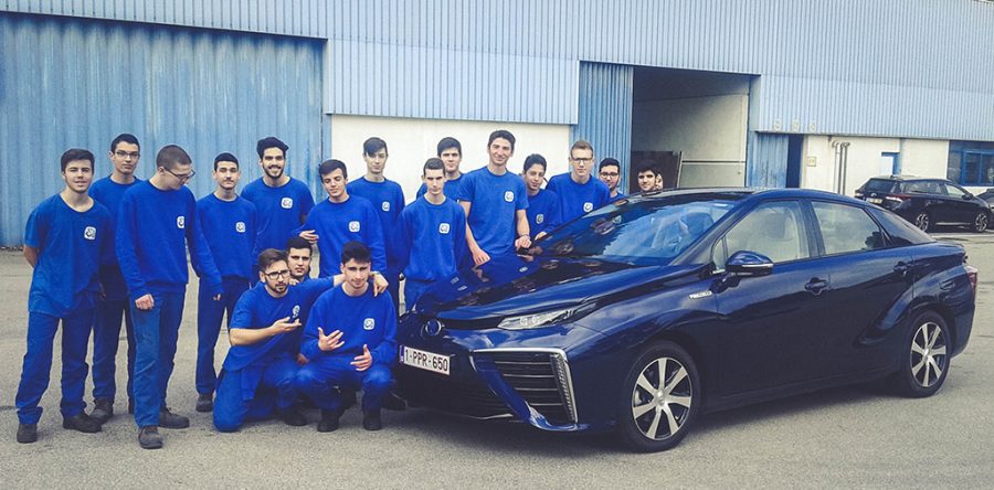 Toyota Mirai visita a Formação Salvador Caetano