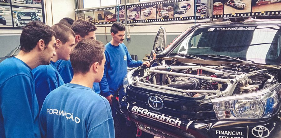 Visita à Team Caetano Racing